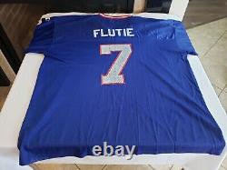 Brand new vintage Starter brand, DOUG FLUTIE #7 Buffalo Bills jersey in 54/2XL