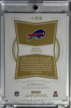 Bruce Smith 2018 Flawless Platinum Patch /1 Buffalo Bills