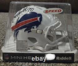 Bruce Smith Signed Buffalo Bills Speed Mini Football Helmet