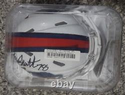 Bruce Smith Signed Buffalo Bills Speed Mini Football Helmet