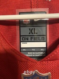 Buffalo Bills #17 Josh Allen stitched Red Football Jersey Men's Size XL