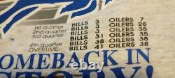 Buffalo Bills 1993 Vintage shirt, Greatest Comeback In NFL History