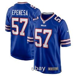 Buffalo Bills A. J. Epenesa #57 Nike Men's Royal Official NFL Player Game Jersey