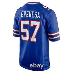 Buffalo Bills A. J. Epenesa #57 Nike Men's Royal Official NFL Player Game Jersey