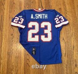 Buffalo Bills Antowain Smith Signed Vintage Puma Authentic NFL Football Jersey