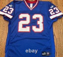 Buffalo Bills Antowain Smith Signed Vintage Puma Authentic NFL Football Jersey