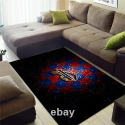 Buffalo Bills Area Rugs Anti-Skid Floor Mats Football Living Room Bedroom Carpet