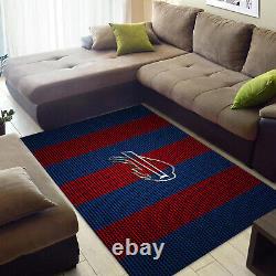 Buffalo Bills Area Rugs Non-slip Floor Mat Living Room Fluffy Carpet Home Decor