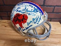 Buffalo Bills Autographed Signed Full Size Riddell Helmet NFL Alumni