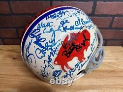 Buffalo Bills Autographed Signed Full Size Riddell Helmet NFL Alumni