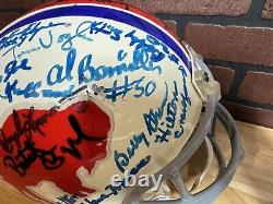 Buffalo Bills Autographed Signed Full Size Riddell Helmet NFL Alumni