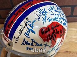 Buffalo Bills Autographed Signed Full Size Riddell Helmet NFL Alumni