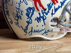 Buffalo Bills Autographed Signed Full Size Riddell Helmet NFL Alumni