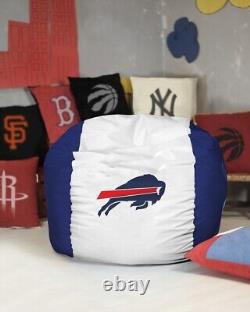 Buffalo Bills Bean Bag Chair Cover, NFL Football BeanBag Gift (covers only)