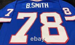 Buffalo Bills Bruce Smith Mitchell & Ness Royal 1990 NFL Legacy Jersey 44 Large