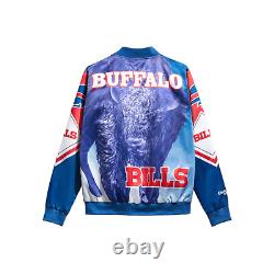 Buffalo Bills Chalk Line Satin Jacket Coat Josh Allen Size LARGE & XL BRAND NEW