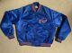 Buffalo Bills Chalk Line Vintage 90's Nfl Blue Satin Jacket Size Large, Made Usa