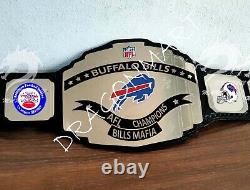 Buffalo Bills Championship Belt AFL Champion Football Super Bowl NFL 4mm Brass