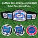 Buffalo Bills Championship Title Belt American Football League Nfl Adult Size