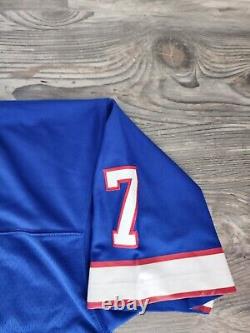 Buffalo Bills Doug Flutie SIGNED Mitchell & Ness Royal Blue Legacy Jersey XL 48