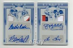 Buffalo Bills FRONT 4 Playbook Booklet Auto Jersey #1/1 Kelly Thomas Reed
