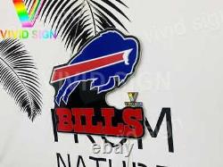 Buffalo Bills Football 3D LED 20 Neon Lamp Light Sign Home Display Wall Decor
