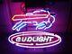 Buffalo Bills Football Beer Lager 20x16 Neon Light Sign Lamp Pub Artwork Decor