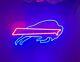 Buffalo Bills Football Flex Led 24x24 Neon Sign Light Lamp Wall Party Decor