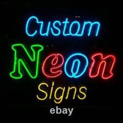 Buffalo Bills Football Man Cave 20x16 Neon Light Sign Lamp Bar Open Wall Decor