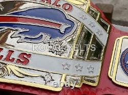 Buffalo Bills Football Team NFL Championship Belt Adult Size 4mm zinc