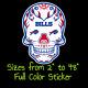 Buffalo Bills Full Color Vinyl Decal Hydroflask Decal Cornhole Decal 4