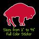 Buffalo Bills Full Color Vinyl Decal Hydroflask Decal Cornhole Decal 5
