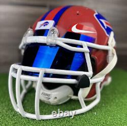 Buffalo Bills Full Size Football Helmet Adult Large Full Size Josh Allen