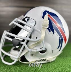 Buffalo Bills Full Size Football Helmet Adult White Adult Medium