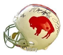 Buffalo Bills Full Sized Helmet Signed By 7 Hall Of Famers With Coa From Jsa