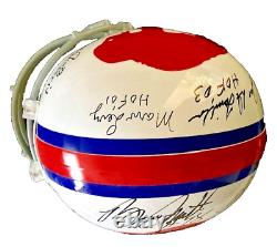 Buffalo Bills Full Sized Helmet Signed By 7 Hall Of Famers With Coa From Jsa