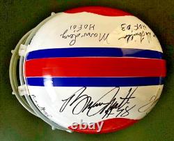 Buffalo Bills Full Sized Helmet Signed By 7 Hall Of Famers With Coa From Jsa