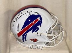 Buffalo Bills Gabriel Davis Autographed Authentic Full Size Football Helmet