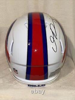 Buffalo Bills Gabriel Davis Autographed Authentic Full Size Football Helmet