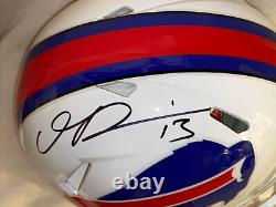 Buffalo Bills Gabriel Davis Autographed Authentic Full Size Football Helmet