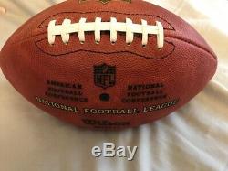 Buffalo Bills Game Used Signed Football Cj Spiller #28 NFL Gameball