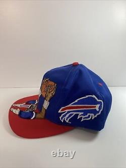 Buffalo Bills Hat Drew Pearson Vintage 3D Catch Snapback 90s Vintage With Tags