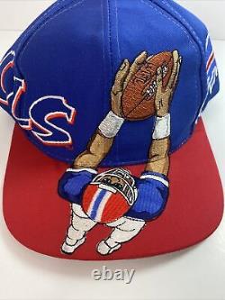 Buffalo Bills Hat Drew Pearson Vintage 3D Catch Snapback 90s Vintage With Tags