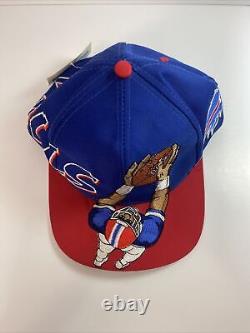 Buffalo Bills Hat Drew Pearson Vintage 3D Catch Snapback 90s Vintage With Tags