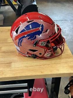 Buffalo Bills Hydro Dip Red Speed Flex Full Size