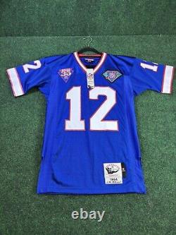 Buffalo Bills JIM KELLY #12 MITCHELL & NESS Authentic 1994 NFL Jersey Size Small