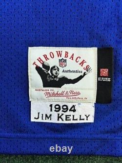 Buffalo Bills JIM KELLY #12 MITCHELL & NESS Authentic 1994 NFL Jersey Size Small