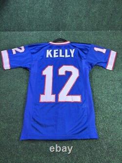 Buffalo Bills JIM KELLY #12 MITCHELL & NESS Authentic 1994 NFL Jersey Size Small