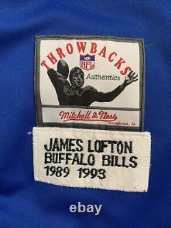 Buffalo Bills James Lofton Jersey Mitchell & Ness Authentic Throwbacks 56 3XL