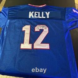 Buffalo Bills Jim Kelly #12 autographed football jersey 1994 Mitchell & Ness
